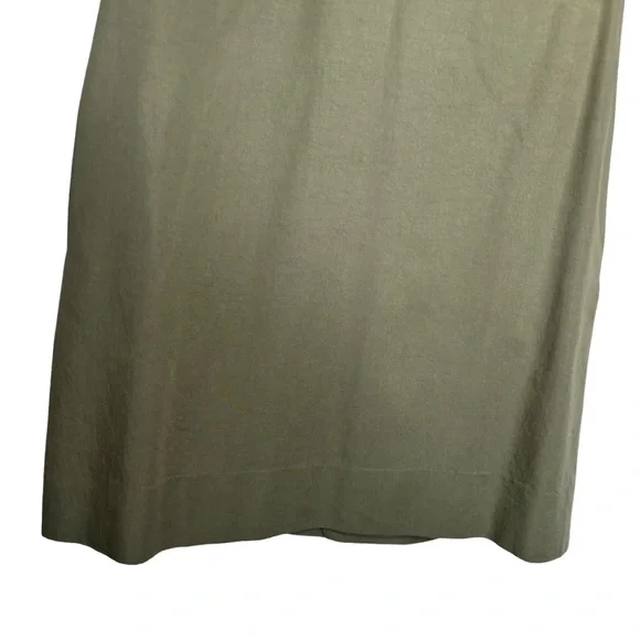 Tommy Bahama Dress XS Green Flutter Sleeve Knee Length Sage - Picture 6 of 14